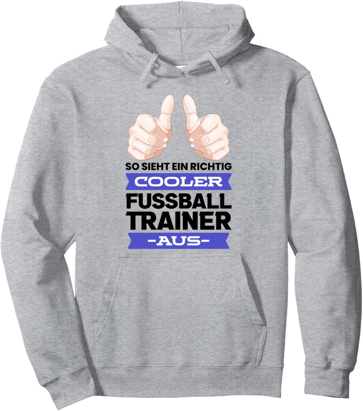 Bester Fussballtrainer Geschenk Spruch Danke Fussball Coach G Pullover Hoodie