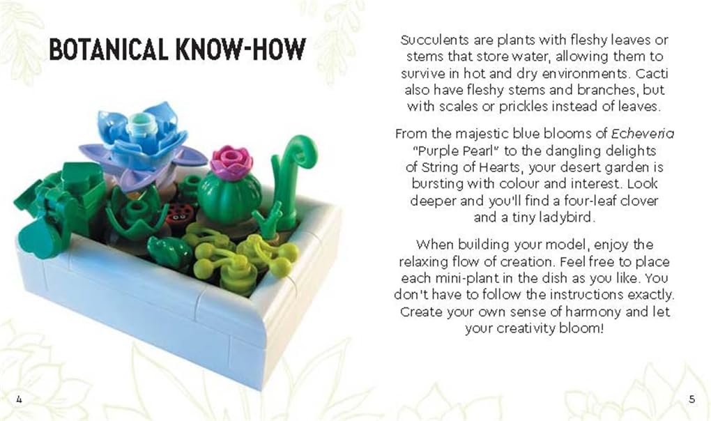 LEGO® Botanicals™: Tiny Desert Garden, Gebundenes Buch