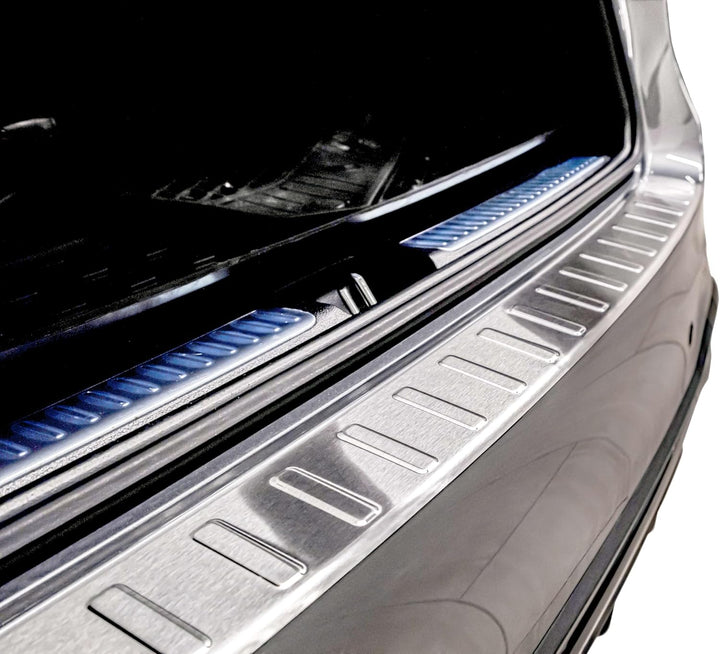 Ladekantenschutz Edelstahl MATT kompatibel für MERCEDES GLC KLASSE X253 | 2015-03.2019 | premium Qua