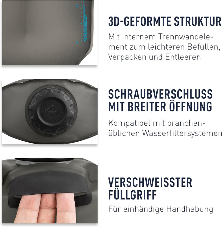 Sea to Summit ST Watercell Outdoorküche Smoke Einheitsgrösse, Smoke Einheitsgrösse