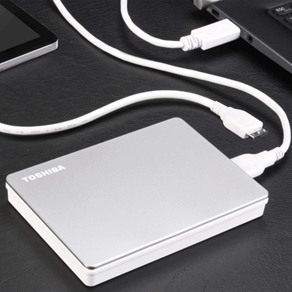 Toshiba 1TB Canvio Flex Portable External Hard Drive for Mac, Windows PC and Tablet use, compatible