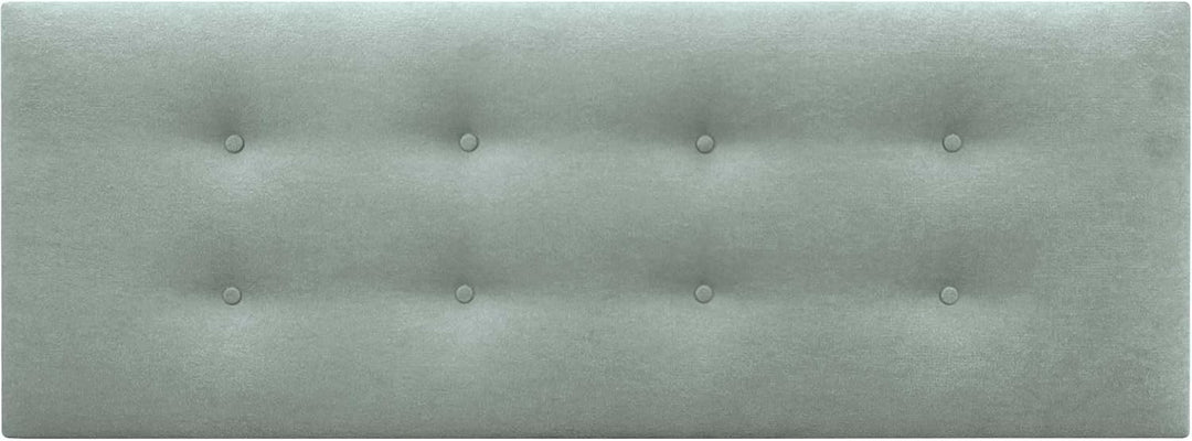 DHOME Kunstleder oder Stoff Kopfteil AQUALINE Pro mit 2 Reihen von Knöpfen gepolstertes Kopfteil Lux