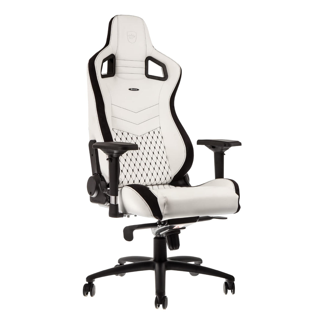 noblechairs Epic Gaming Stuhl - Bürostuhl - Schreibtischstuhl - PU-Kunstleder - Inklusive Kissen - W