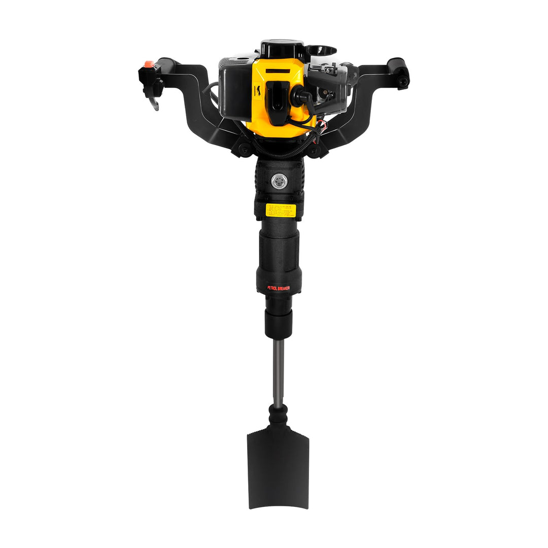 Grabenfräse Benzin 52CC 1900W Baumgraber Baumgrabmaschine Garten Baum Bagger Tragbarer Benzin Handge