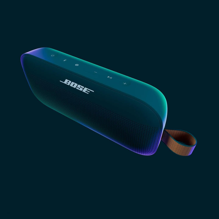 Bose SoundLink Flex Tragbarer Bluetooth-Lautsprecher (2. Gen.), Tragbarer Aussen-Lautsprecher mit na