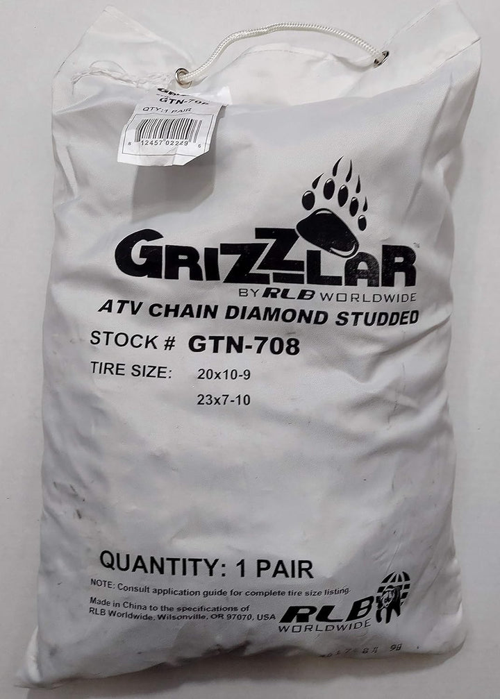 Grizzlar GTN-708 Schneeketten 20x10-9 23x7-10