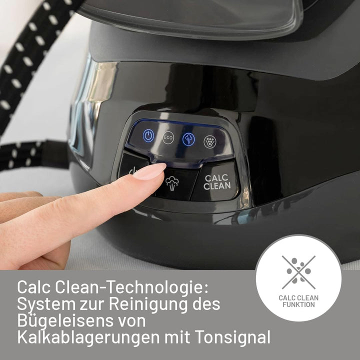 Imetec Energy Vapor | Bügeleisen mit Dampferzeuger, 6,5 BAR Pumpe, 400 g Dampfstoss, 2400 W, Fluid C