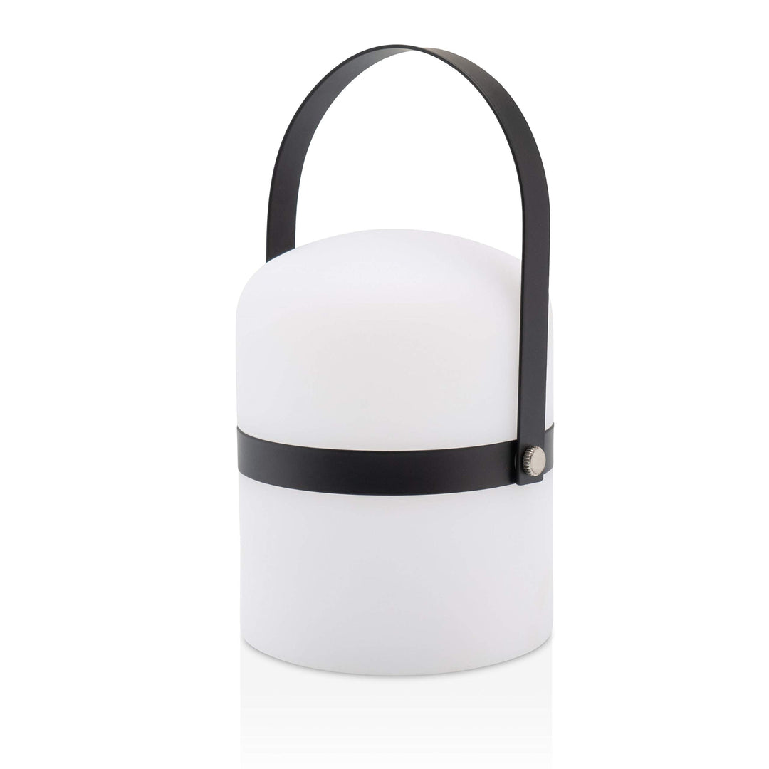 LUUK LIFESTYLE Kleine Design LED Lampe mit Griff, für den Innen- und Aussenbereich, Tragbare, IP44 w
