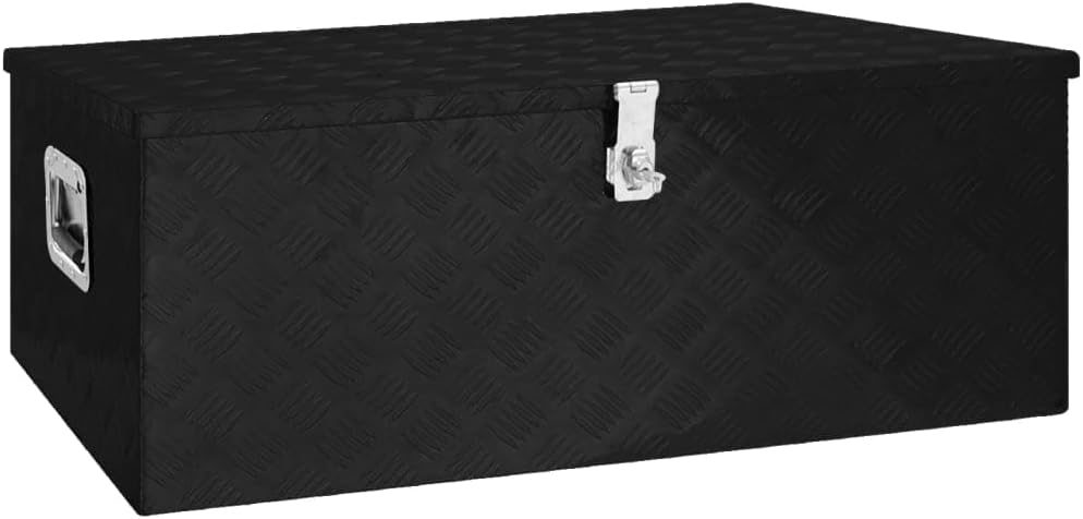vidaXL Aufbewahrungsbox Aluminiumkoffer Aluminiumbox Lagerbox Lagerkiste Transportkoffer Transportki