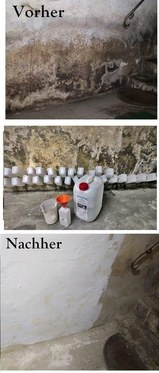 Horizontalsperre - Nachfüllkanister (25 L) - Verkieselungsmittel zur Mauerwerkstrockenlegung (€ 4,50
