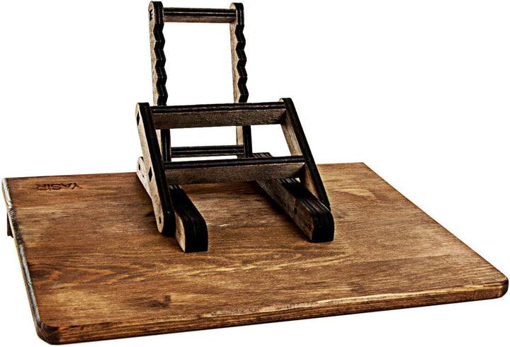 ihvan online, Buchhalter aus Holz, Vintage-Stil, tragbar, verstellbar, Kochbuchhalter, Tablette, Rez