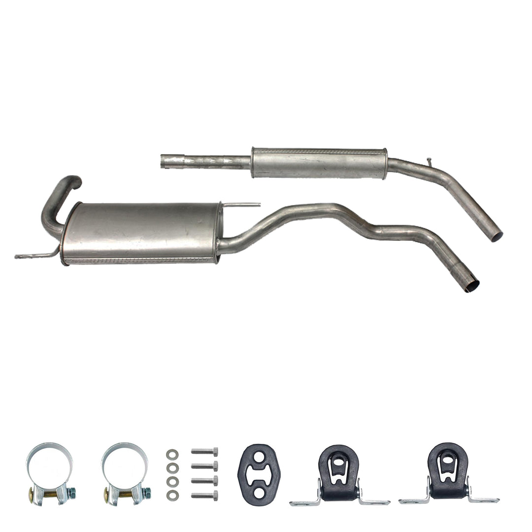 Ferroz Export Ersatz für Auspuffanlage Auspuff ab Kat VW Polo (6N1) 1.0 1.3 1.4 1.6 & Polo (6N2) 1.0