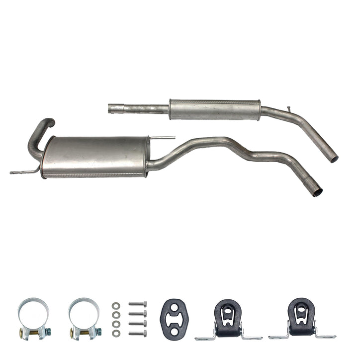 Ferroz Export Ersatz für Auspuffanlage Auspuff ab Kat VW Polo (6N1) 1.0 1.3 1.4 1.6 & Polo (6N2) 1.0