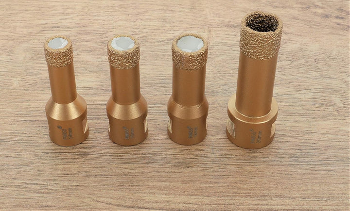 PRODIAMANT Profi Fliesenbohrer Fliese 16 mm x M14 Diamantbohrer Winkelschleifer für trockenbohren in