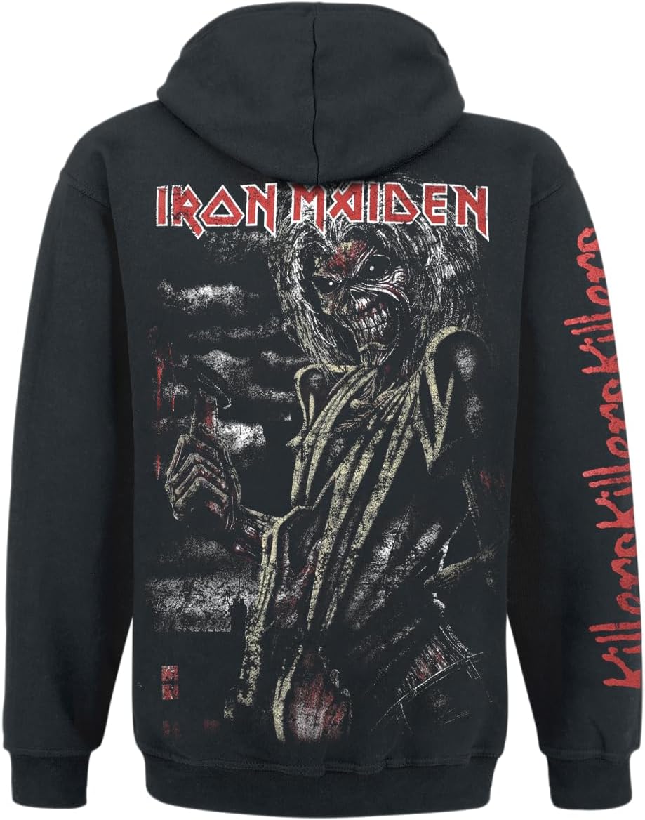 Iron Maiden Fear of The Dark Männer Kapuzenpullover schwarz Band-Merch, Bands, Musik M Schwarz, M Sc