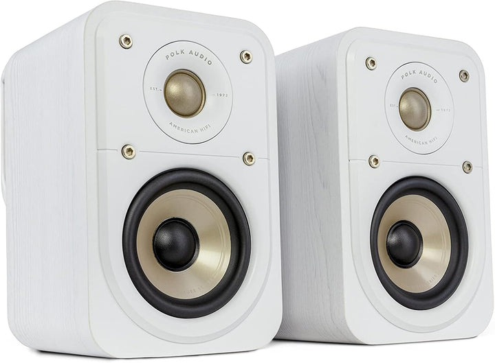 Polk Audio Signature Elite ES10 hochauflösende Surroundlautsprecher fürs Heimkino, Weiss & Goobay 49
