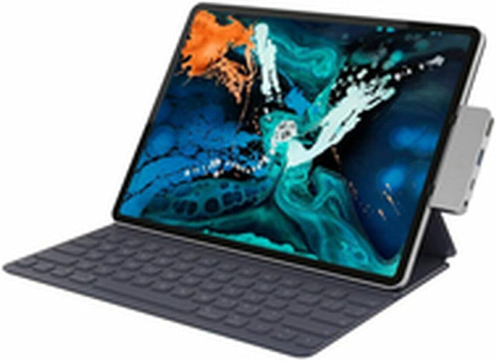 Hyper - HyperDrive 4-in-1 USB C Hub Für iPad Pro - 3.5mm Audio, USB-C Power, USB-A 3.0, 4K30Hz HDMI