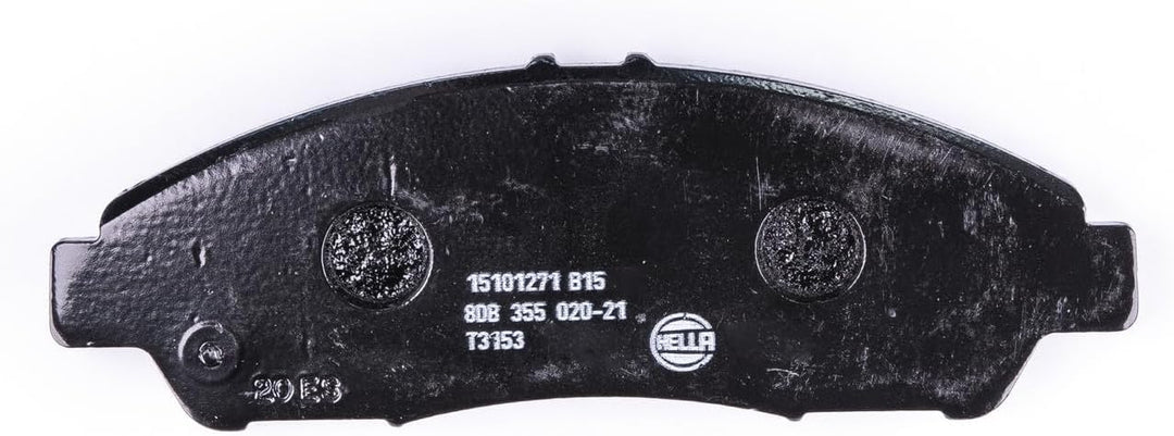 HELLA PAGID 8DB 355 020-211 Bremsbelagsatz - T3153 - Dicke/Stärke: 16.9mm - Bremssystem: Akebono - m