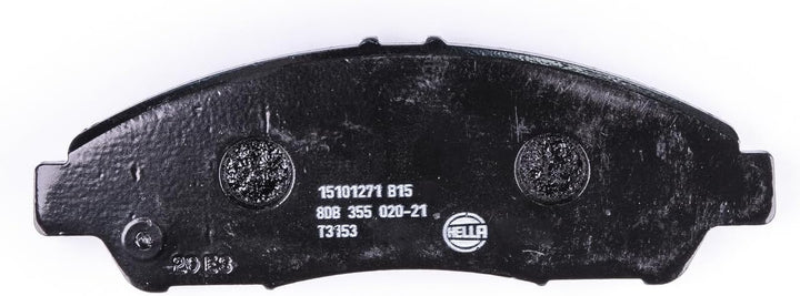 HELLA PAGID 8DB 355 020-211 Bremsbelagsatz - T3153 - Dicke/Stärke: 16.9mm - Bremssystem: Akebono - m