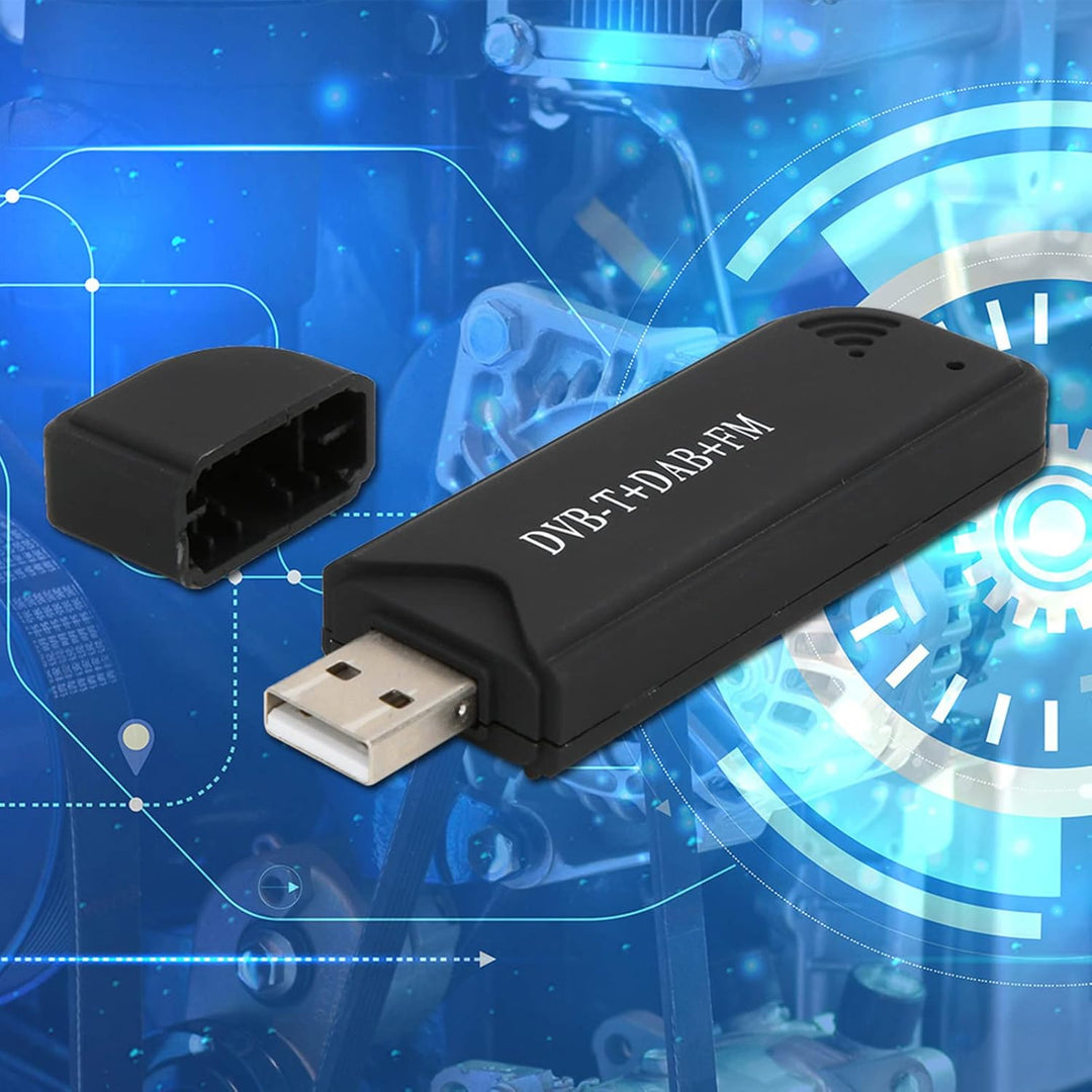 DVB-T2 USB TV-Stick mit RTL2832U Tuner – Digitales Fernsehen, Bild-in-Bild &amp; Zeitverschiebung für PC