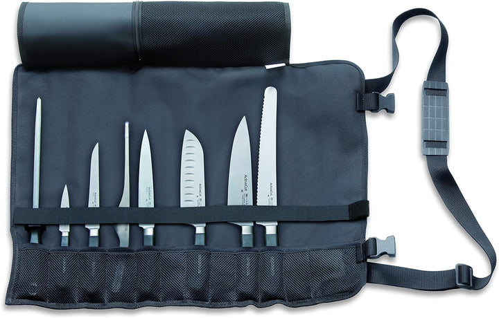 F. DICK Rolltasche Messerset ActiveCut (Messer Basissortiment X30Cr13 Stahl, nichtrostend, 54° HRC)