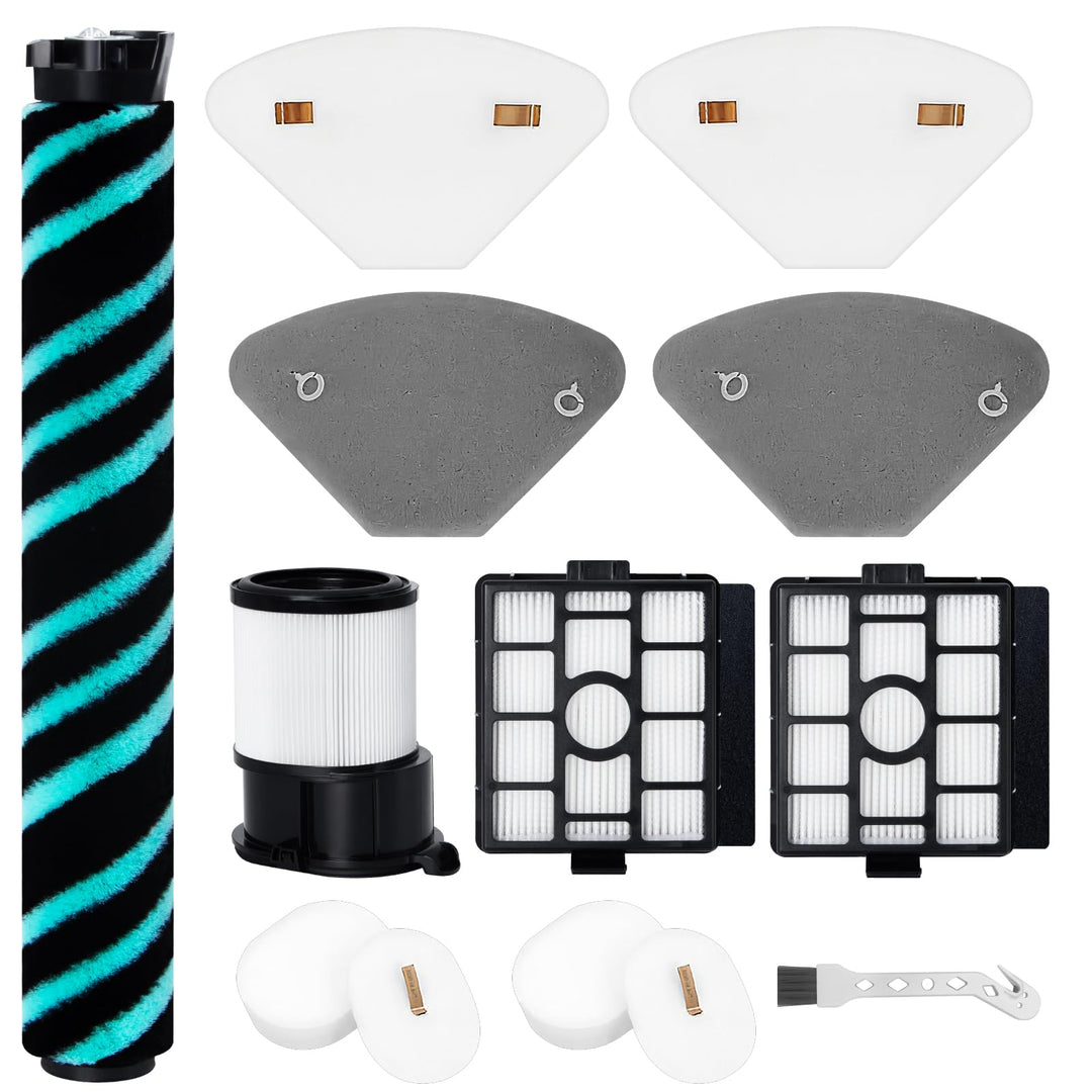Bürstenrolle Filter Ersatzteile für Shark IP3251EUT Akku-Staubsauger, 1 Rollenbürste, 1 HEPA-Filter,