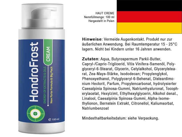 Hondrofrost Creme - 100 ml