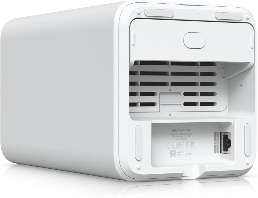 Ubiquiti UNAS 2 2-Bay NAS System weiss