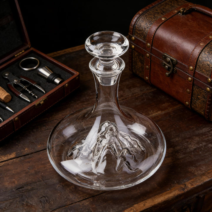 Weinbelüfter Personalisierte Whiskey Geschenke Männer Geburtstagsgeschenke für Männer Whiskey Karaff