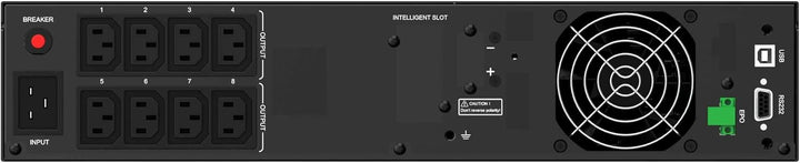 PowerWalker VI 1000 RLP Line-Interactive, 1 kVA 900 Watt, C14 In, 8 x IEC, (1 kVA 900, C14 In, 8 x I