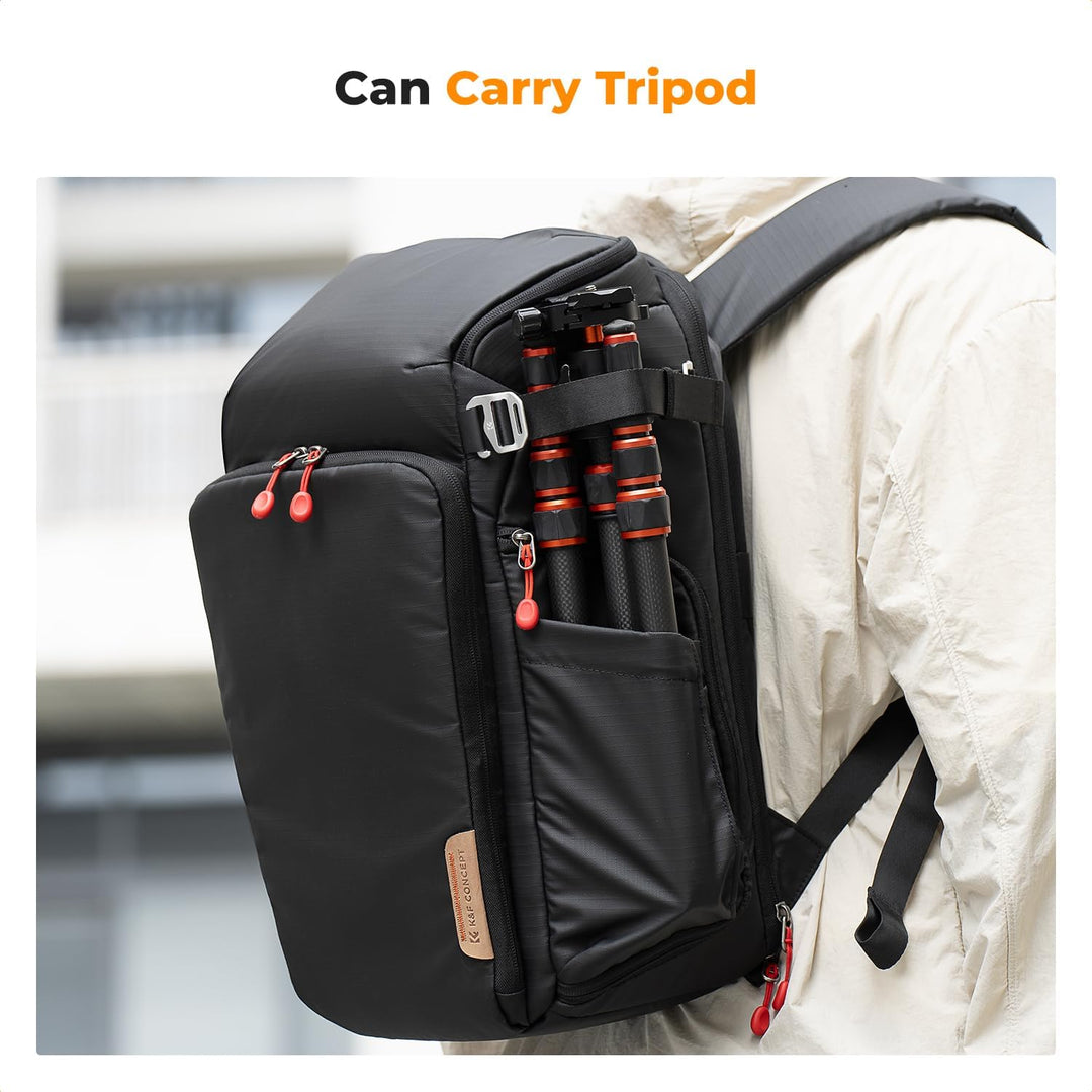 K&amp;F CONCEPT Kamerarucksack, Fotorucksack für Fotografen, Kamerarucksack mit 15.6 Zoll-Laptopfach, ko