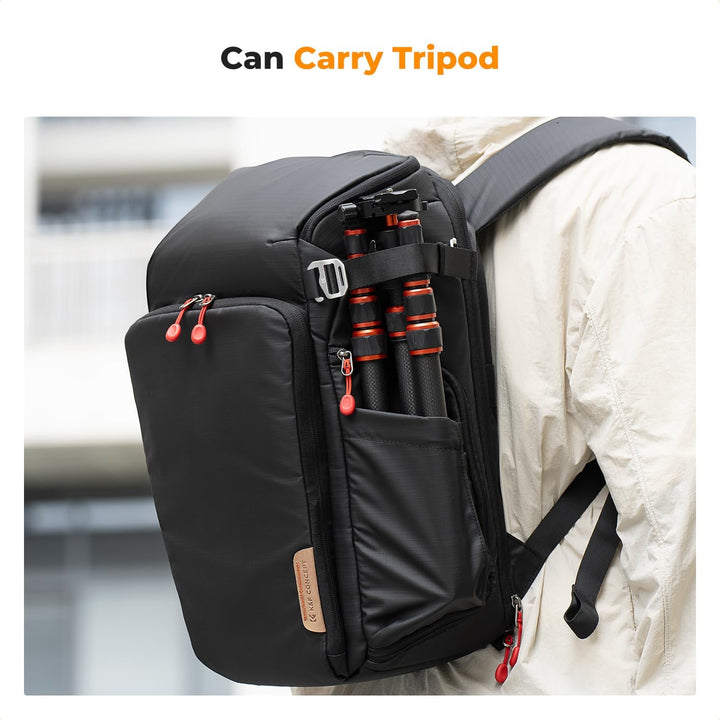 K&amp;F CONCEPT Kamerarucksack, Fotorucksack für Fotografen, Kamerarucksack mit 15.6 Zoll-Laptopfach, ko
