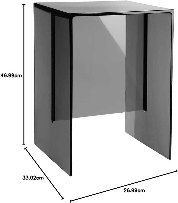 Kartell Max-Beam, Plastik, Fume', 27 x 47 x 33 cm Fumè, Fumè
