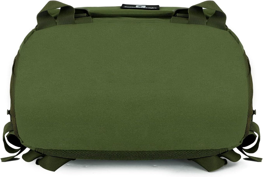 FALKENSTEJN Rucksack für Freizeit Outdooraktivitäten Schule Arbeit Multifunktionsrucksack Army 35L/4