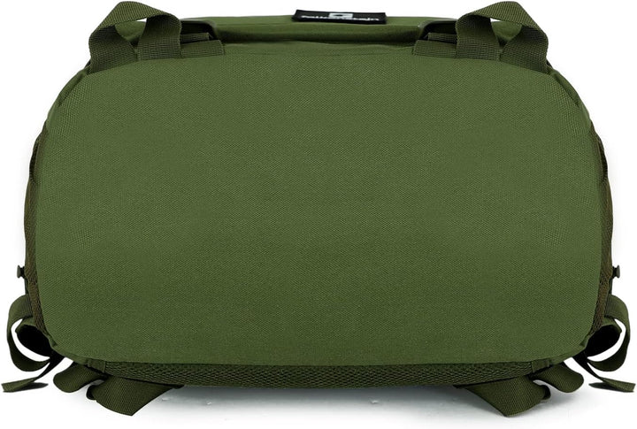 FALKENSTEJN Rucksack für Freizeit Outdooraktivitäten Schule Arbeit Multifunktionsrucksack Army 35L/4