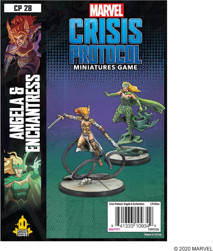 Atomic Mass Games - Marvel Crisis Protocol: Character Pack: Marvel Crisis Protocol: Angela and Encha