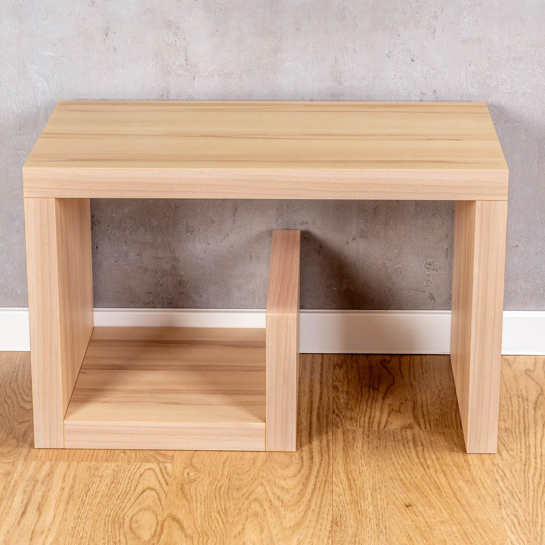 levandeo Couchtisch Gustav Kernbuche B x H x T: 59x37x36cm Holz Beistelltisch Keine Montage Fest ver