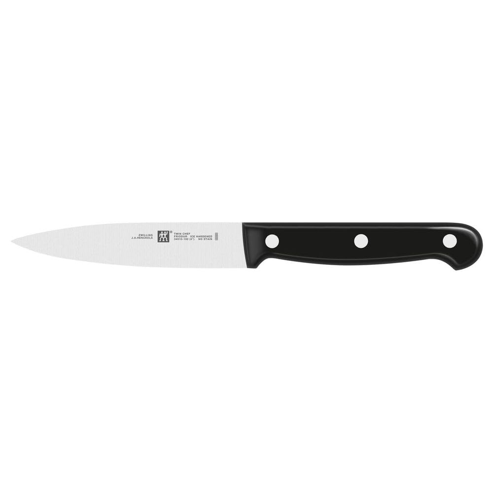 ZWILLING Twin Chef Spick-/Garniermesser, Klingenlänge: 10 cm, Kleines Klingenblatt, Rostfreier Spezi