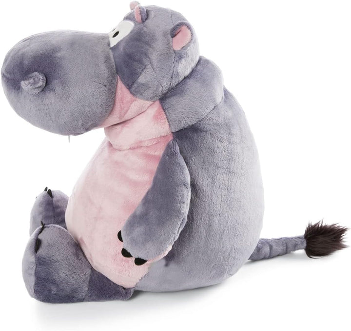 NICI Kuscheltier Nilpferd DJ Nilbert 50cm – Nachhaltiges Plüschtier Nilpferd für Mädchen, Jungen & B