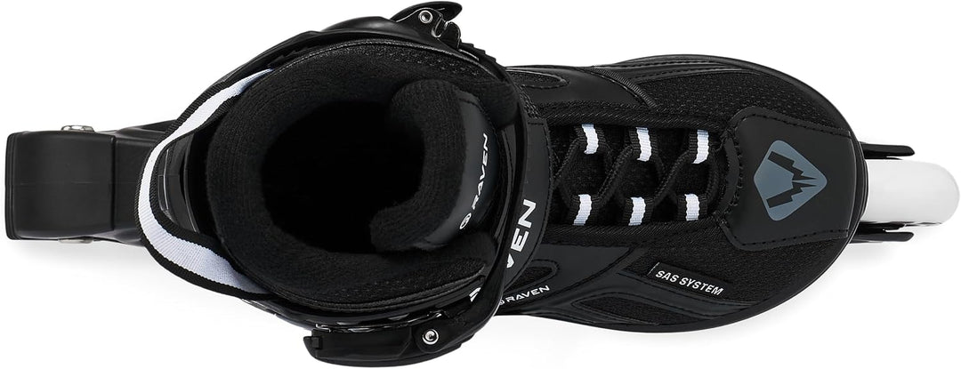 Inlineskates Inliner Raven Pulse verstellbar optional als 2in1 Inlineskates/Schlittschuhe 37-40 (23,