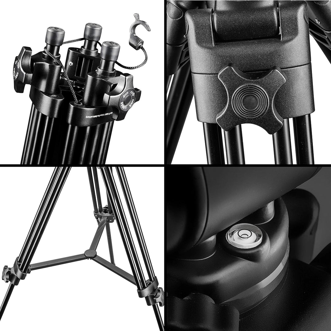 Walimex Pro EI-717 Video-Pro-Stativ (133 cm)