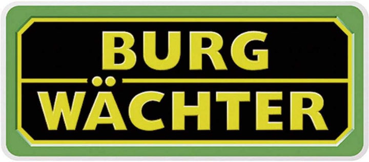 Burg-Wächter Schlüsselbox mit Motiv, 10 Haken, Edelstahltür mit 90° Öffnungswinkel und Magnetverschl