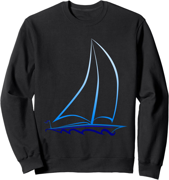 Segelboot für Seefahrer Bootsboot Sweatshirt