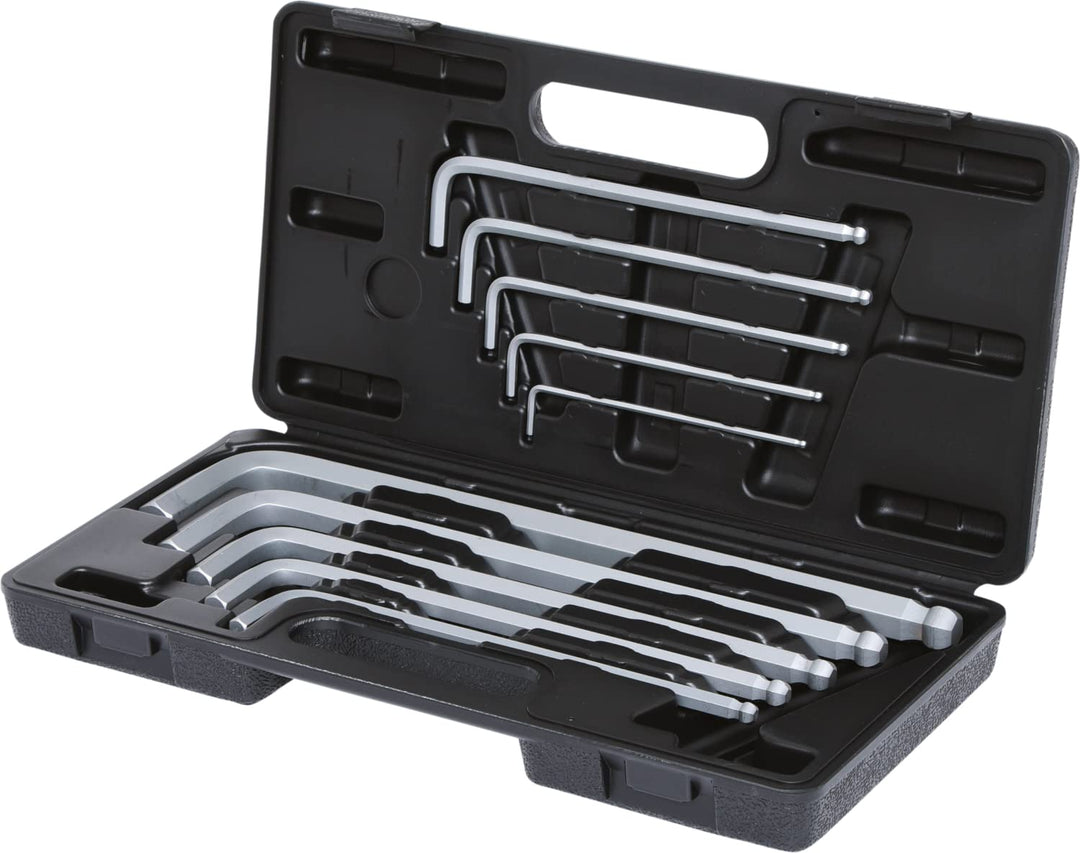 KS Tools 151.2150 Kugelkopf-Innensechskant-Winkelschlüssel-Satz,XL,10-tlg