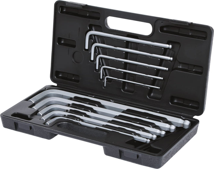 KS Tools 151.2150 Kugelkopf-Innensechskant-Winkelschlüssel-Satz,XL,10-tlg