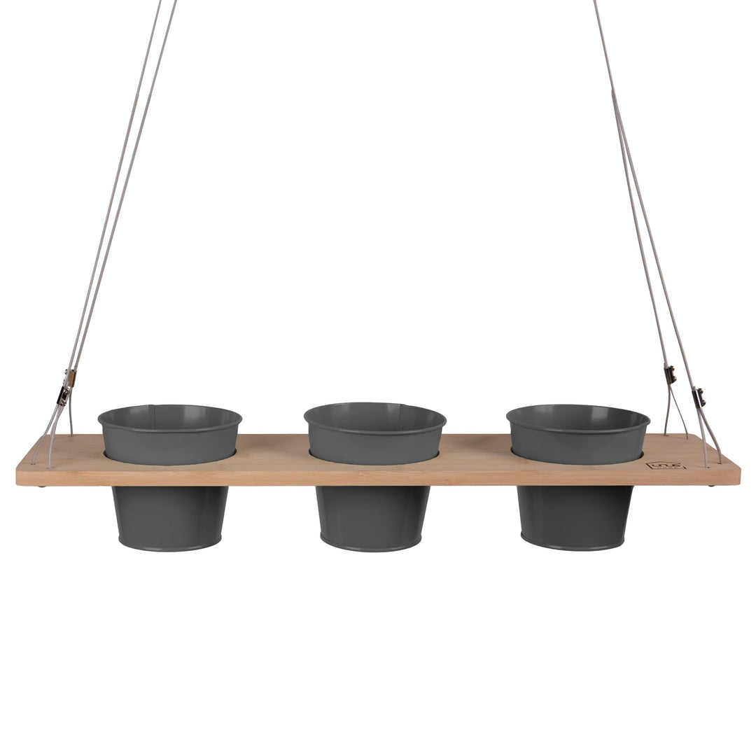 UNUS Kräuterbar Brett 60x16 cm Grau, Grau