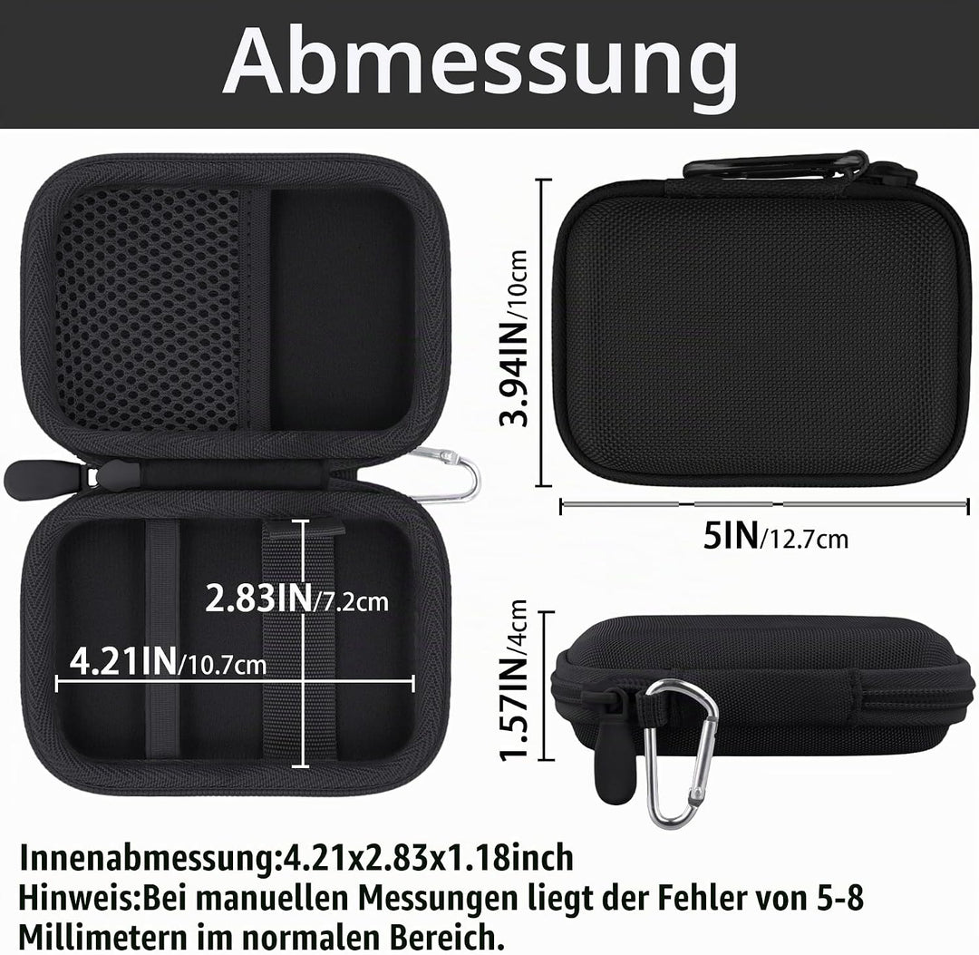 Khanka Etui für Anker Nano/MagGo PowerBank, Ultra-schlankes 5.000mAh/10.000mAh Magnetisches Akkupack