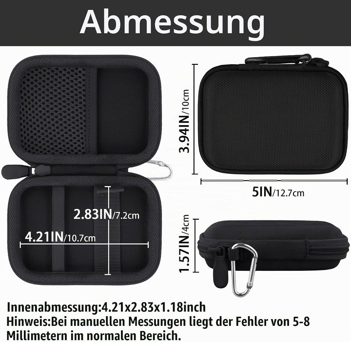Khanka Etui für Anker Nano/MagGo PowerBank, Ultra-schlankes 5.000mAh/10.000mAh Magnetisches Akkupack