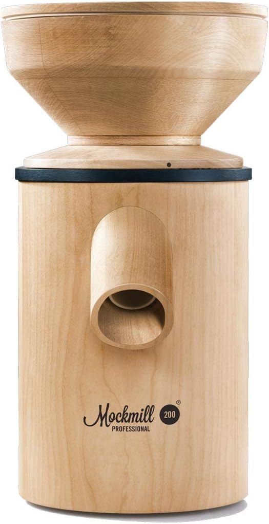 Getreidemühle Mockmill Professional 200 | frisches Mehl | Made in Germany |+ 2,5 kg Bio Dinkel Profe