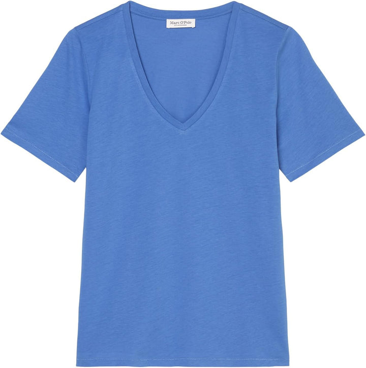 Marc O'Polo Damen T-Shirt mit V-Ausschnitt Regular Fit XXS 864, XXS 864